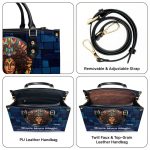 Black Mom Magic - Personalized Leather Handbag - Sb14