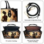 Elegance That Transcends Generations1 - Personalized Leather Handbag Sb307A
