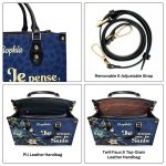 Je Pense, Donc Je Suis - Personalized Leather Handbag Sb605