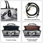 Eagle - Four Seasons - Personalized Leather Handbag Stb123