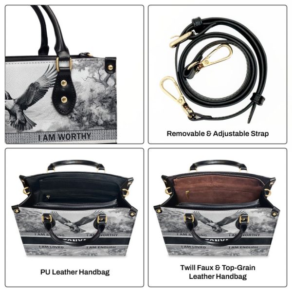 Eagle - Four Seasons - Personalized Leather Handbag Stb123