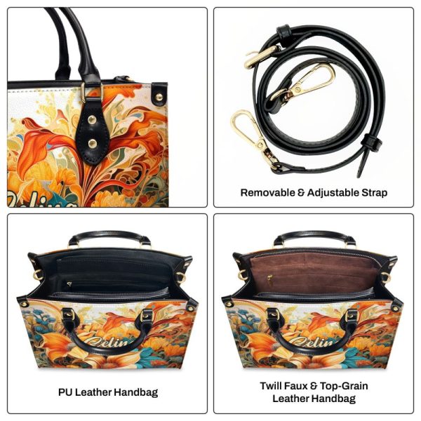 Radiant - Personalized Leather Handbag Stb130