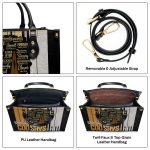 God Says I Am - Personalized Leather Handbag Stb148