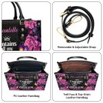 Black Queen Secrets  - Personalized Leather Hand Bag Stb77