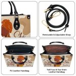 She Will Rise - Personalized Leather Hand Bag Stb99