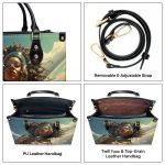 Afrofuturism - Personalized Leather Handbag Sb112