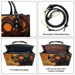 Afrofuturism06 - Personalized Leather Handbag Sb119