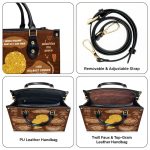Daily Affirmations - Personalized Leather Handbag Stb166