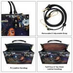 I'Ve Survived Too Many Storms - Personalized Leather Handbag Sblhblm1446Ta