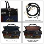 Way Maker - Personalized Leather Handbag Mb51
