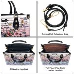 You Are Enough - Personalized Leather Handbag Sblhbt50