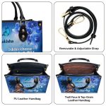 I Didn'T Choose To Be Black I Just Got Lucky - Personalized Leather Handbag Stb185
