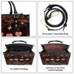 Grandkids Make Life More Grand - Personalized Leather Handbag Mb74