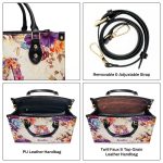 Initial Letter - Personalized Leather Handbag Sb98