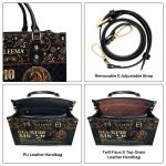 Sister Zodiac Sign - Personalized Leather Handbag Sblhblm2071M