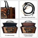 God Says I Am - Personalized Leather Handbag Sblhblm1204D