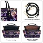 Being A Gigi Makes My Life Complete - Personalized Leather Handbag Sblhblm2279D