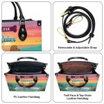 Relax Nothing Is Under Control - Personalized Leather Hand Bag Sblhbha27