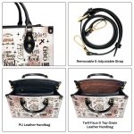 I Can Do All Things Through Christ Who Strengthens Me - Personalized Leather Handbag Sblhblm1207L