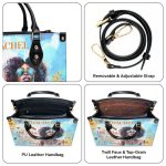 She Has The Soul Of A Gypsy - Personalized Leather Handbag Sbn07