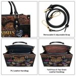 Grandma Sweetheart - Personalized Leather Handbag Sblhblm1439M