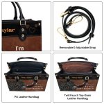 I'M Sexy And I Know It - Personalized Leather Handbag Mb67