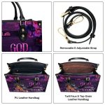 God Is Rewriting My Story - Personalized Leather Handbag Sblhblm1284L
