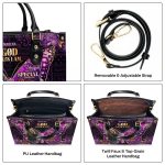 God Says I Am - Personalized Leather Handbag Sblhblm1006Ta