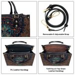 Afrocentrism 04 - Personalized Leather Handbag Sbt04