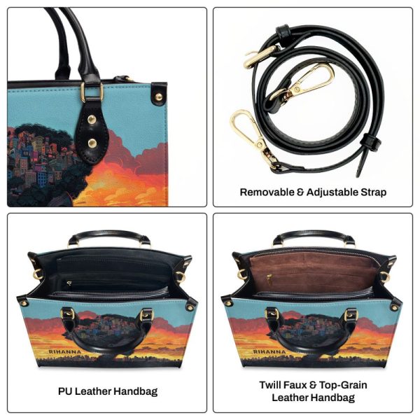 Afrocentrism 10 - Personalized Leather Handbag Sbt10