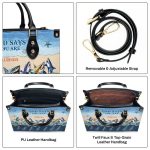 God Says You Are - Personalized Leather Handbag Mb87