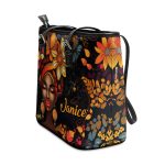 Radiant Roots - Personalized Leather Totebag