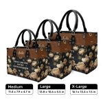 Mieux Vaut Être Seul Que Mal Accompagné - Personalized Leather Handbag Sb608