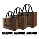 Official Melanin Bag - Personalized Leather Handbag Stb08