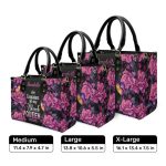 Black Queen Secrets  - Personalized Leather Hand Bag Stb77