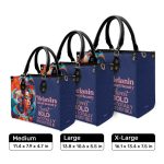 Melanin Infused Beauty - Personalized Leather Hand Bag Stb80