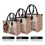 My Superpower - Personalized Leather Hand Bag Stb91