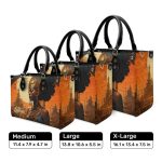 Afrofuturism08 - Personalized Leather Handbag Sb118