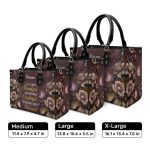 So Very Thankful - Personalized Leather Handbag Stb30