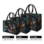 Personalized Awesome Leather Handbag Stb54