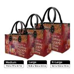 Stepping Into My Birthday - Personalized Leather Handbag Stb61