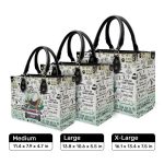 I'M Nicer After Yoga - Personalized Leather Hand Bag Sblhbt72