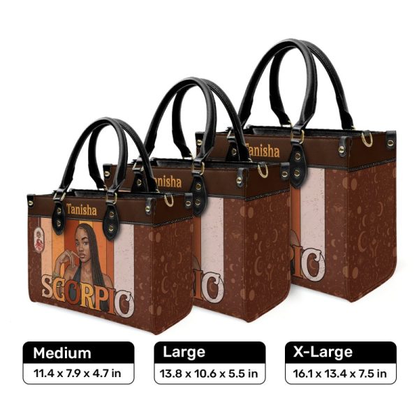 Horoscope - Personalized Leather Handbag