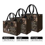 The Sun Does Not Ask Permission To Shine - Personalized Leather Handbag