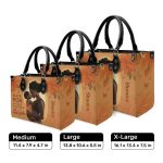 Black Mom Just Like A Normal Mom But Much Cooler -  Personalized Leather Handbag Stb125