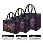 I Am Enough - Bee Personalized Leather Handbag Mb54