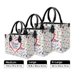 Blessed To Be Called Nana - Personalized Leather Handbag