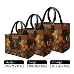 In A World Full Of Princesses, Be A Black Queen - Personalized Leather Handbag Stb161