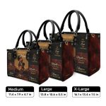 Anatomy Of A Mom - Personalized Leather Handbag Mb63A