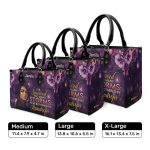 I'Ve Survived Too Many Storms - Personalized Leather Handbag